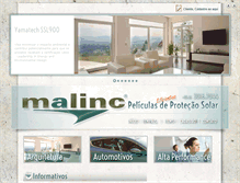 Tablet Screenshot of malinc.com.br